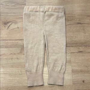 100% Merino Wool Infant Thermal Leggings. Size 9-18 m. Upcycled From Sweater